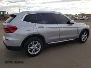 2021 BMW X3 xDrive30i with VIN 5UXTY5C0XM9H30211, listed as a Copart auction lot 41452455 with 42,884 mi miles and Non Repairable. Bid and sale history available at DreamBid. Image 3.