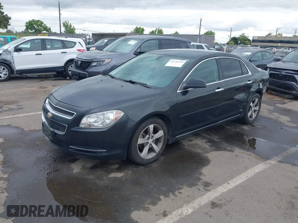 2012 Chevrolet Malibu 1LT with VIN 1G1ZC5E01CF381453, listed as a IAAI auction lot 42130929 with 157,721 mi miles and . Bid and sale history available at DreamBid. Image 2.
