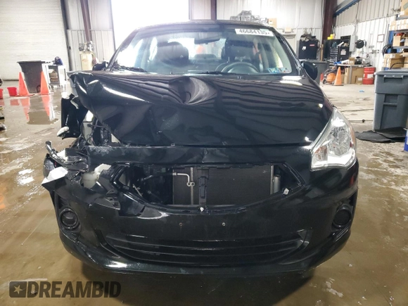 2017 Mitsubishi Mirage ES z VIN ML32F3FJ5HHF11957, wystawiony jako Copart lot #46684135 z przebiegiem 46 936 mil mil oraz Szkody całkowita. Historia ofert i sprzedaży dostępna na DreamBid. Obrazek 5.