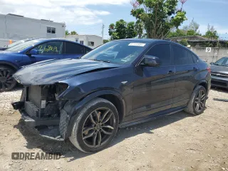 2017 BMW X4 M40i with VIN 5UXXW7C54H0U25292, listed as a Copart auction lot 61724994 with 59,046 mi miles and Non Repairable. Bid and sale history available at carsss.com. Image 1.