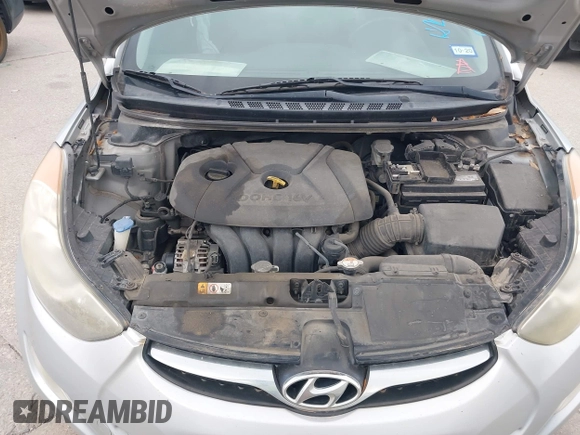 2013 Hyundai Elantra GLS with VIN 5NPDH4AE3DH284373, listed as a IAAI auction lot 42654883 with 256,367 mi miles and . Bid and sale history available at DreamBid. Image 10.