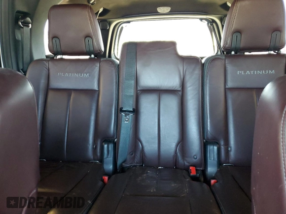 2016 Ford Expedition Max Platinum z VIN 1FMJK1MT6GEF11469, wystawiony jako Copart lot #47769745 z przebiegiem 99 159 mil mil oraz Szkoda całkowita • Salvage title. Historia ofert i sprzedaży dostępna na DreamBid. Obrazek 10.