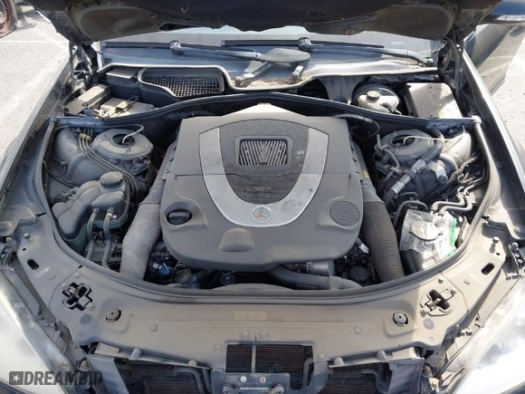 2007 Mercedes-Benz S-Class 5.5L V8 with VIN WDDNG71X67A089282, listed as a IAAI auction lot 41913014 with 195,461 mi miles. Bid and sale history available at carsss.com. Image 10.