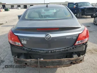2011 Buick Regal CXL RL1 with VIN W04GN5EC2B1004266, listed as a Copart auction lot 60624725 with 139,906 mi miles and Salvage title. Bid and sale history available at DreamBid. Image 6.