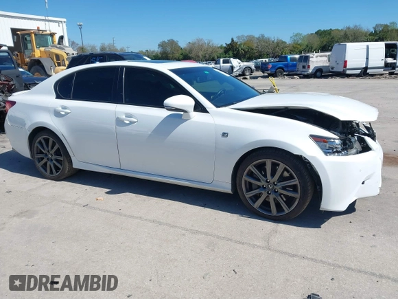 2014 Lexus GS 350 with VIN JTHBE1BL6E5039482, listed as a IAAI auction lot 41592768 with 120,354 mi miles and . Bid and sale history available at DreamBid. Image 1.