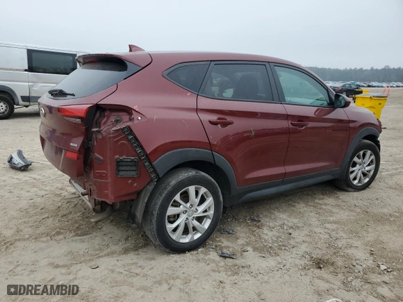 2020 Hyundai Tucson SE with VIN KM8J2CA44LU105277, listed as a Copart auction lot 44727415 with 76,966 mi miles and Salvage Title. Bid and sale history available at carsss.com. Image 3.