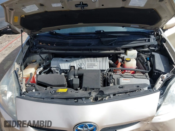 2011 Toyota Prius I with VIN JTDKN3DU6B0312108, listed as a IAAI auction lot 41118894 with Not Provided miles and . Bid and sale history available at DreamBid. Image 10.