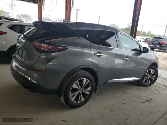 2021 Nissan Murano SV with VIN 5N1AZ2BJ4MC145862, listed as a Copart auction lot 51704575 with 59,081 mi miles and Non Repairable. Bid and sale history available at carsss.com. Image 3.