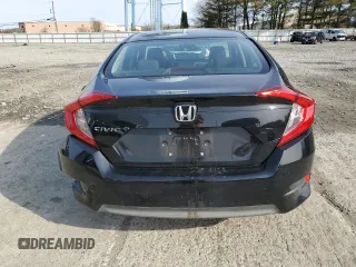 2018 Honda Civic LX with VIN 2HGFC2F55JH558246, listed as a Copart auction lot 53281225 with 43,701 mi miles and Salvage Title. Bid and sale history available at DreamBid. Image 6.