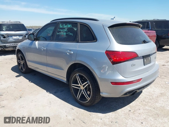 2016 Audi Q5 Premium Plus with VIN WA1D7AFP2GA074204, listed as a IAAI auction lot 41870899 with 90,579 mi miles. Bid and sale history available at carsss.com. Image 3.