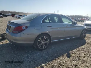 2016 Mercedes-Benz C 300 with VIN 55SWF4JB2GU166000, listed as a Copart auction lot 48719765 with 76,437 mi miles and Salvage Title. Bid and sale history available at carsss.com. Image 3.