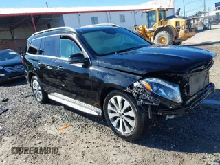 2018 Mercedes-Benz GLS with VIN 4JGDF6EE5JB148508, listed as a IAAI auction lot 41454691 with 1 mi miles. Bid and sale history available at carsss.com. Image 1.
