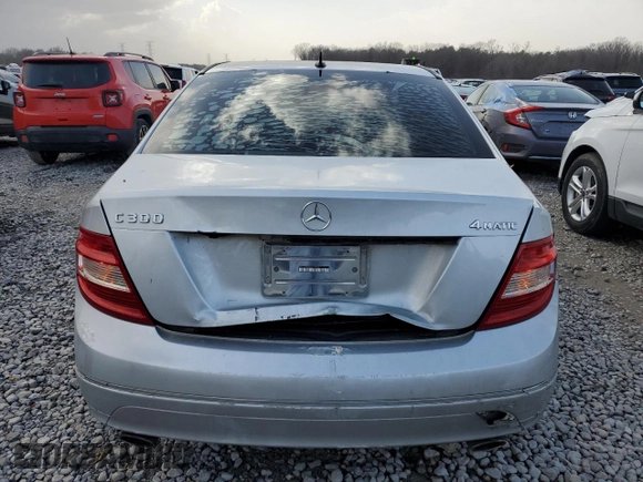2011 Mercedes-Benz C-Class C 300 Sport with VIN WDDGF8BB0BR149362, listed as a Copart auction lot 42786745 with 147,999 mi miles and Salvage Title. Bid and sale history available at carsss.com. Image 6.