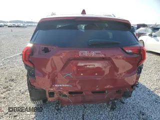 2018 GMC Terrain SLT with VIN 3GKALPEV1JL351016, listed as a Copart auction lot 44307305 with 113,375 mi miles and Salvage Title. Bid and sale history available at DreamBid. Image 6.