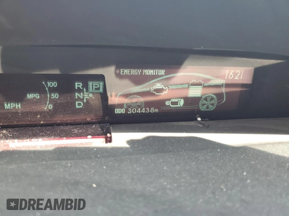 2011 Toyota Prius I with VIN JTDKN3DU8B1415248, listed as a Copart auction lot 56005395 with 304,438 mi miles and Clean Title. Bid and sale history available at DreamBid. Image 9.