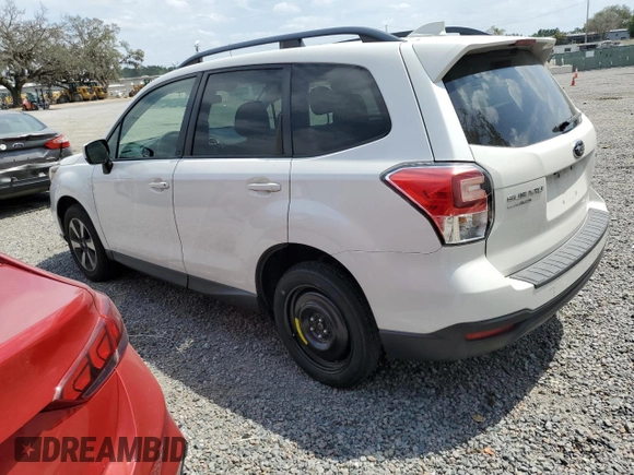 2018 Subaru Forester Premium with VIN JF2SJAGCXJH525650, listed as a Copart auction lot 53528945 with 113,564 mi miles and Salvage Title. Bid and sale history available at carsss.com. Image 2.