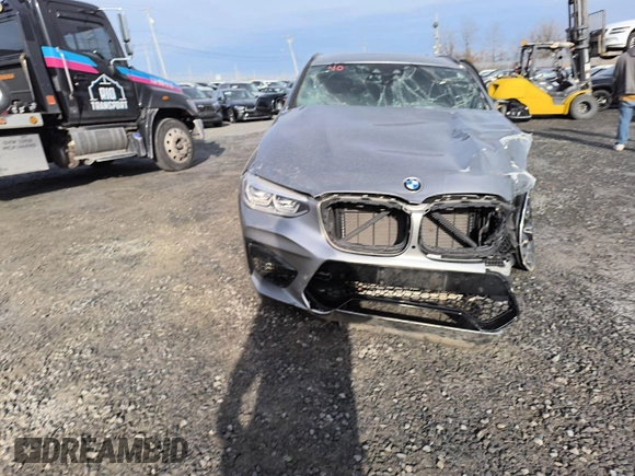 2020 BMW X4 M Competition z VIN 5YMUJ0C04LLA99557, wystawiony jako Copart lot #47123425 z przebiegiem 41 594 mil mil oraz Czysty tytuł • Clean title. Historia ofert i sprzedaży dostępna na DreamBid. Obrazek 5.