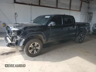 2019 Toyota Tacoma SR5 with VIN 3TMAZ5CN7KM095610, listed as a Copart auction lot 58408805 with 104,791 mi miles and Salvage title. Bid and sale history available at DreamBid. Image 1.
