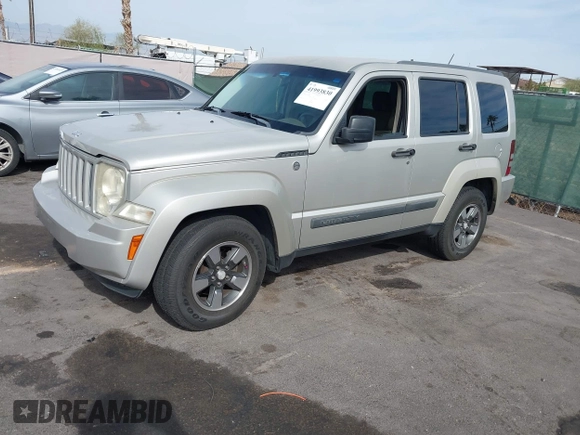 2008 Jeep Liberty Sport with VIN 1J8GN28K68W169409, listed as a IAAI auction lot 41993830 with 133,443 mi miles and . Bid and sale history available at DreamBid. Image 2.