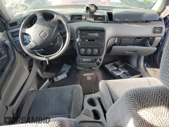 1997 Honda CR-V with VIN JHLRD1849VC013265, listed as a Copart auction lot 73411724 with 214,943 mi miles and Salvage Title. Bid and sale history available at carsss.com. Image 8.