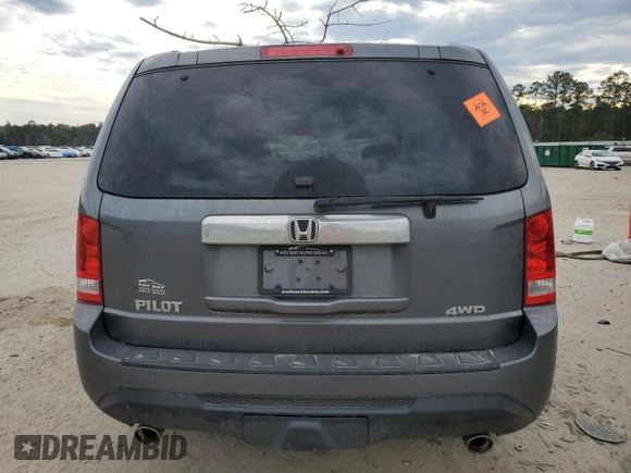 2013 Honda Pilot EX-L with VIN 5FNYF4H67DB048572, listed as a Copart auction lot 42924275 with 249,750 mi miles and Salvage Title. Bid and sale history available at carsss.com. Image 6.