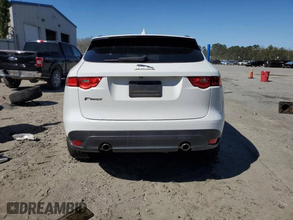 2019 Jaguar F-Pace 25t Premium with VIN SADCJ2FX6KA397242, listed as a Copart auction lot 47704605 with 74,256 mi miles and Salvage Title. Bid and sale history available at DreamBid. Image 6.