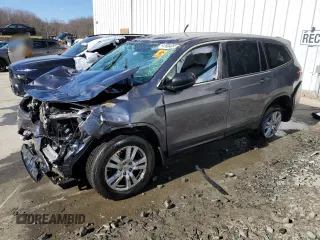 2016 Honda Pilot LX with VIN 5FNYF6H1XGB112706, listed as a Copart auction lot 47804085 with 0 mi miles and Salvage Title. Bid and sale history available at carsss.com. Image 1.