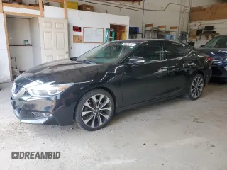 2017 Nissan Maxima SV with VIN 1N4AA6AP0HC402892, listed as a Copart auction lot 58530165 with 100,628 mi miles and Salvage title. Bid and sale history available at DreamBid. Image 1.