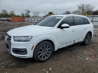 2018 Audi Q7 Prestige z VIN WA1VAAF74JD017918, wystawiony jako Copart lot #54773635 z przebiegiem 87 476 mil mil oraz Szkoda całkowita • Salvage title. Historia ofert i sprzedaży dostępna na DreamBid. Obrazek 1.