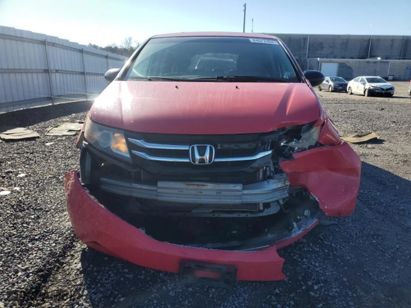 2015 Honda Odyssey LX with VIN 5FNRL5H23FB055585, listed as a Copart auction lot 84622384 with 239,344 mi miles and Clean Title. Bid and sale history available at carsss.com. Image 5.