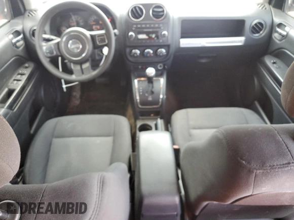 2015 Jeep Compass Sport with VIN 1C4NJCBA7FD190830, listed as a Copart auction lot 55648455 with 106,758 mi miles and Salvage Title. Bid and sale history available at carsss.com. Image 8.