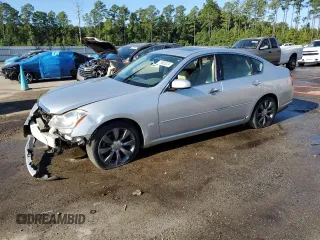 2006 Infiniti M45 Sport with VIN JNKBY01E46M205431, listed as a Copart auction lot 73005324 with 232,284 mi miles and Salvage Title. Bid and sale history available at carsss.com. Image 1.