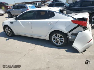 2013 Kia Optima EX with VIN 5XXGN4A75DG100148, listed as a Copart auction lot 53297565 with 160,553 mi miles and Salvage Title. Bid and sale history available at carsss.com. Image 2.