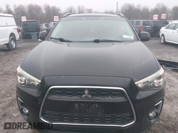 2014 Mitsubishi Outlander Sport SE with VIN 4A4AR4AU3EE012813, listed as a IAAI auction lot 41965067 with 146,236 mi miles. Bid and sale history available at carsss.com. Image 13.