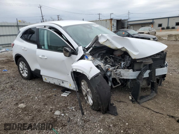 2020 Ford Escape SE with VIN 1FMCU9G63LUA38508, listed as a Copart auction lot 50412765 with 91,065 mi miles and Salvage title. Bid and sale history available at DreamBid. Image 4.