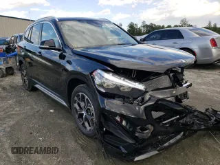 2022 BMW X1 xDrive28i with VIN WBXJG9C09N5V48303, listed as a Copart auction lot 60215072 with 1,643 mi miles. Bid and sale history available at carsss.com. Image 1.
