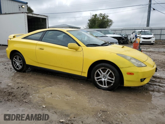 2003 Toyota Celica GT with VIN JTDDR32T630153289, listed as a Copart auction lot 70825324 with 146,277 mi miles and Non Repairable. Bid and sale history available at carsss.com. Image 4.