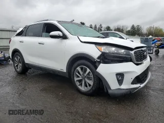 2019 Kia Sorento EX V6 with VIN 5XYPHDA5XKG447571, listed as a Copart auction lot 52121025 with 84,046 mi miles and Salvage Title. Bid and sale history available at carsss.com. Image 4.