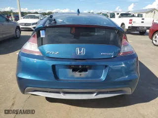 2012 Honda CR-Z EX with VIN JHMZF1D61CS003040, listed as a Copart auction lot 73675964 with 0 mi miles and Salvage Title. Bid and sale history available at carsss.com. Image 6.