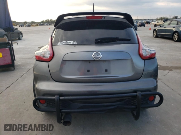 2015 Nissan Juke SL z VIN JN8AF5MR0FT502205, wystawiony jako Copart lot #80683154 z przebiegiem 131 876 mil mil oraz Szkoda całkowita • Salvage title. Historia ofert i sprzedaży dostępna na DreamBid. Obrazek 6.