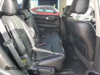2018 Nissan Pathfinder SL with VIN 5N1DR2MN5JC670650, listed as a Copart auction lot 47557455 with 49,517 mi miles and Salvage Title. Bid and sale history available at carsss.com. Image 10.