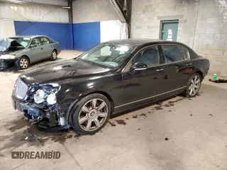 2006 Bentley Flying Spur with VIN SCBBR53W76C034894, listed as a Copart auction lot 83219304 with 76,725 mi miles and Salvage Title. Bid and sale history available at DreamBid. Image 1.