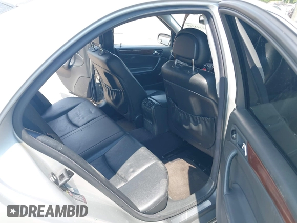 2002 Mercedes-Benz C with VIN WDBRF61J92E004472, listed as a IAAI auction lot 42144326 with 125,847 mi miles. Bid and sale history available at carsss.com. Image 8.