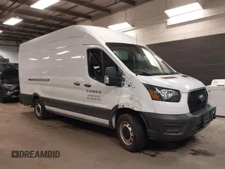 2021 Ford Transit Cargo with VIN 1FTBW3X83MKA06759, listed as a IAAI auction lot 41523717 with 12,116 mi miles. Bid and sale history available at carsss.com. Image 1.