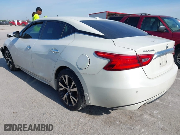 2017 Nissan Maxima SV with VIN 1N4AA6AP3HC389930, listed as a IAAI auction lot 42343554 with 128,926 mi miles and . Bid and sale history available at DreamBid. Image 3.