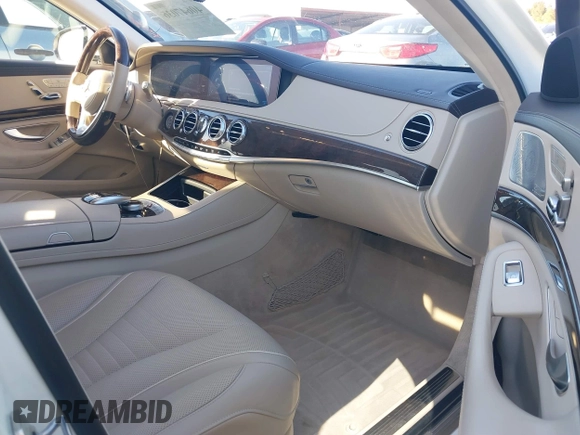 2019 Mercedes-Benz S 560 with VIN WDDUG8GB0KA478103, listed as a IAAI auction lot 40647036 with 67,353 mi miles and . Bid and sale history available at DreamBid. Image 5.