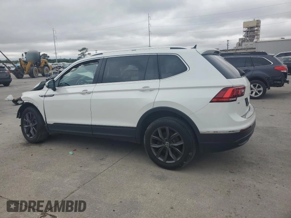 2023 Volkswagen Tiguan SE with VIN 3VV3B7AX7PM117286, listed as a Copart auction lot 51980725 with Not provided miles and Salvage title. Bid and sale history available at DreamBid. Image 2.