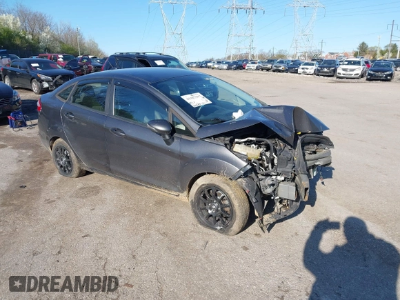 2015 Ford Fiesta SE with VIN 3FADP4BJ1FM128656, listed as a IAAI auction lot 41987997 with 106,588 mi miles. Bid and sale history available at carsss.com. Image 1.