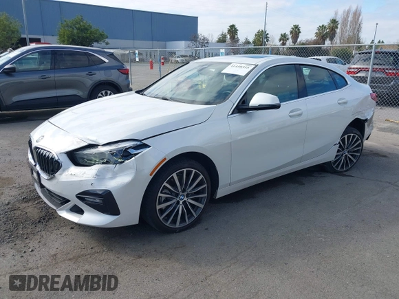 2021 BMW 2 Series 228i with VIN WBA53AK08M7J17741, listed as a IAAI auction lot 41458355 with 31,649 mi miles. Bid and sale history available at carsss.com. Image 17.