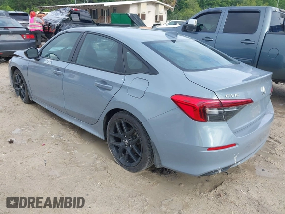 2023 Honda Civic Sport with VIN 2HGFE2F5XPH546709, listed as a IAAI auction lot 42453213 with 46,768 mi miles and . Bid and sale history available at DreamBid. Image 3.